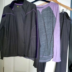 MEMORIAL DAY SALE!  Xersion 3 piece athleisure set